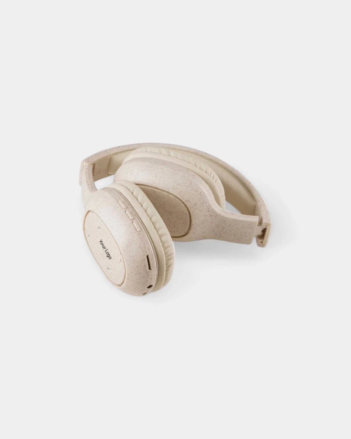 Casque sans fil en fibre de paille personnalisable - 1